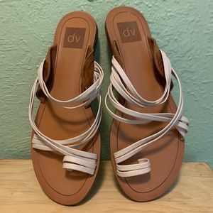 Dolce Vita cream-colored strappy sandals
